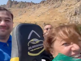 Fatma Şahin'in 'Jetcar' deneyimini paylaştı: Fırat’ın üzerinde sadece Gaziantep’te yapabilirsiniz