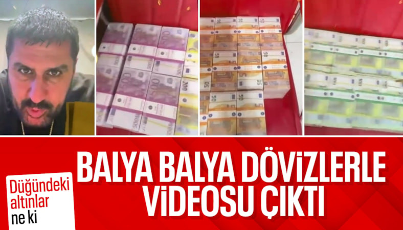 Vanlı Kara Haydar'ın balya balya dövizlerle görüntüleri ortaya çıktı