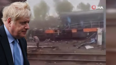 Rusya, eski İngiltere Başkanı Johnson'ın bulunduğu tren hattını vurdu
