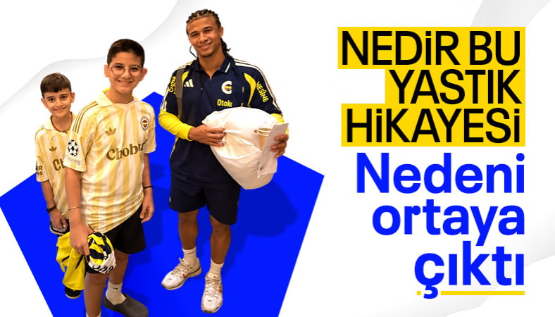 Nathan Ake'nin elindeki yastığın sebebi belli oldu
