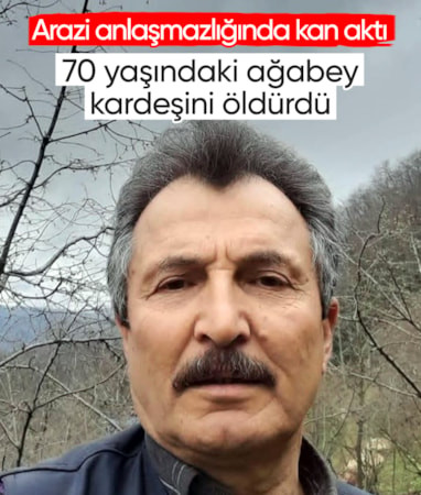 Ordu'da arazi anlaşmazlığında kan aktı: 70 yaşındaki ağabey kardeşini öldürdü