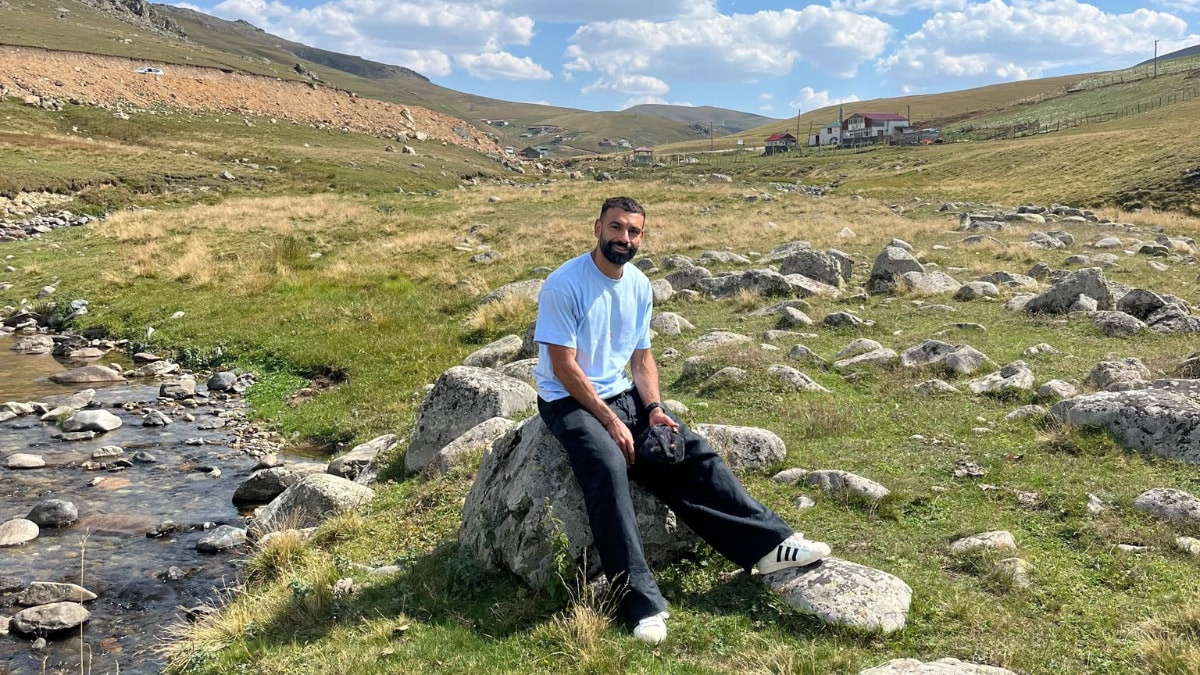 Muhammed Salah izin gününde Trabzon'u keşfetti