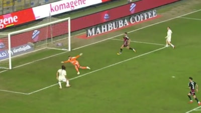 Matteo Guendouzi, boş pozisyonda golü bulamadı!