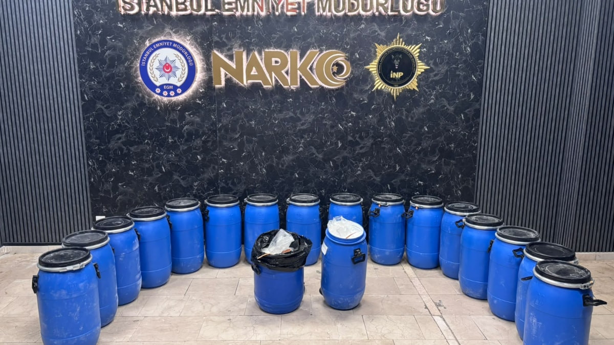 İstanbul'da 486 kilo 450 gram uyuşturucu madde ele geçirildi