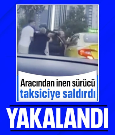 Esenyurt'ta trafikte saldıran sürücüye 180 bin lira ceza