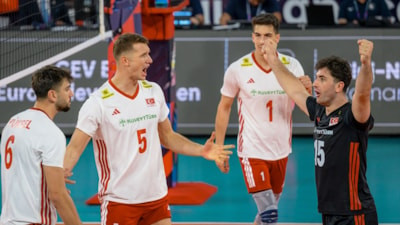 A Milli Erkek Voleybol Takımı, son 16 turu için Letonya'yla karşılaşacak