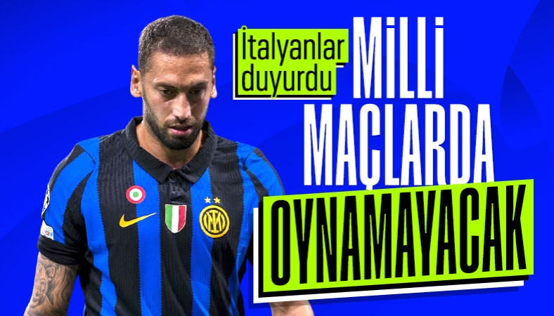İtalyanlar duyurdu: Hakan Çalhanoğlu'nun son durumu belli oldu