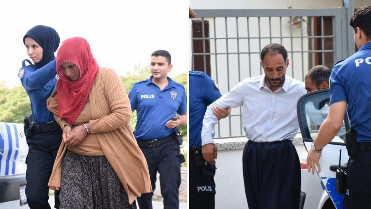 Sivas'ta kayıp Büşra bebeğin babası ve halası sağlık kontrolüne getirildi