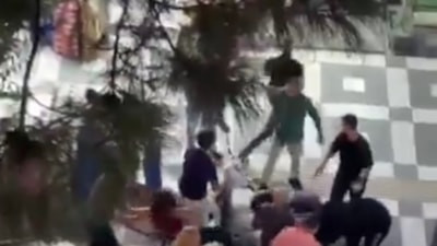 Şanlıurfa döner bıçaklı kavga kamerada: 2 yaralı