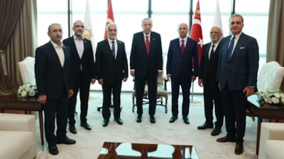 Cumhurbaşkanı Erdoğan, Zekeriya Yapıcıoğlu'nu kabul etti