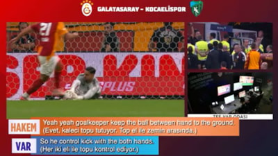 Süper Lig'de 5. haftanın VAR kayıtları açıklandı