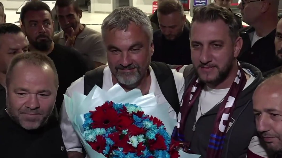 Trabzonspor'un yeni teknik direktörü Thomas Reis Trabzon'a geldi