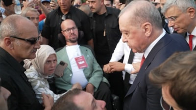 Cumhurbaşkanı Erdoğan'ın görünce otobüsü durdurduğu genç: Unutamayacağım bir andı