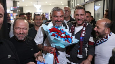 Trabzonspor'un yeni teknik direktörü Thomas Reis Trabzon'a geldi