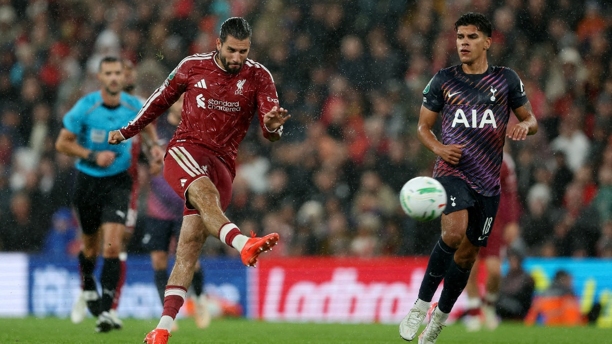 Liverpool, kupada Tottenham'ı yenerek üst tura yükseldi