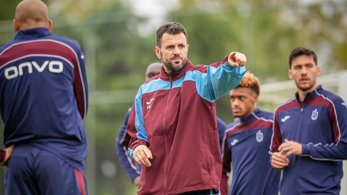 Trabzonspor'da Galatasaray maçının hazırlıkları sürüyor