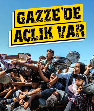 Gazze'de gıda sıkıntısı sürüyor
