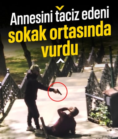 İstanbul'da annesini taciz eden şahıs vurdu