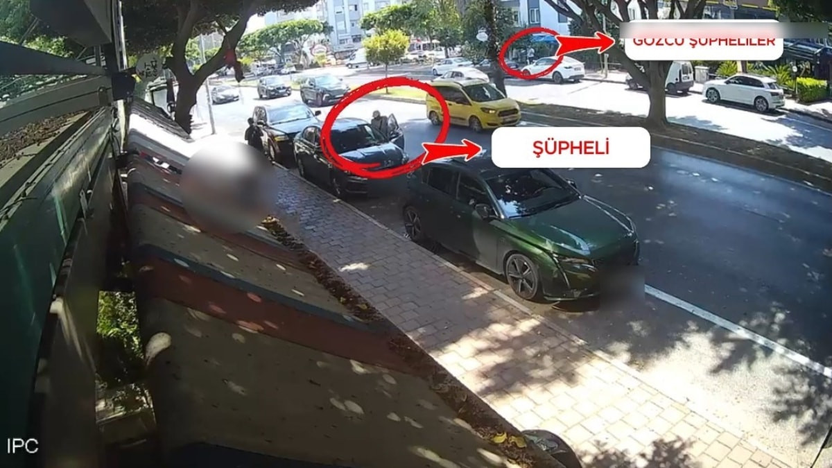 Antalya'da ainyal kesiciyle aracın kilitlenmesini engelleyip hırsızlık yaptılar