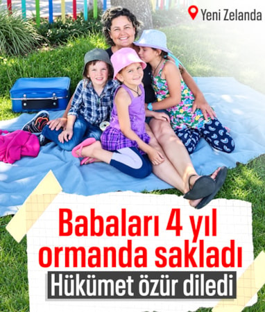 Yeni Zelanda hükümeti babalarının 4 yıl ormanda sakladığı çocuklar için özür diledi: İhmaller raporu açıklandı
