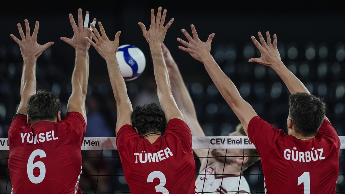 A Milli Erkek Voleybol Takımı Avrupa Şampiyonası'na veda etti