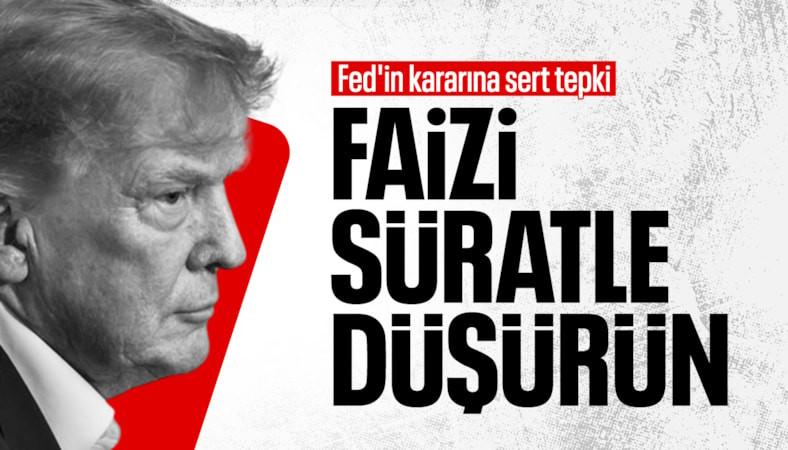 ABD Başkanı Trump: Faiz oranları yüzde 1 veya altına indirilmeli