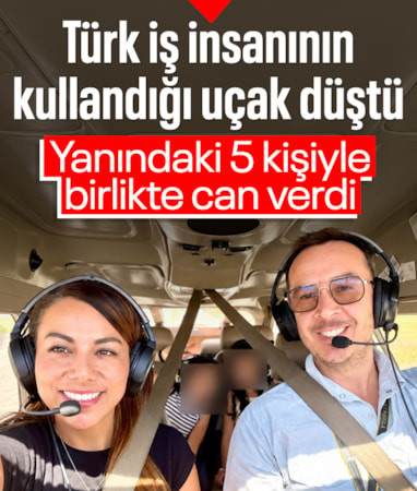 Kolombiya'da Türk iş insanının kullandığı uçak düştü: 5 kişi hayatını kaybetti