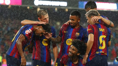 Galatasaray'ın rakibi Barcelona durmak bilmiyor: 7 golle 6'da 6 yaptı!