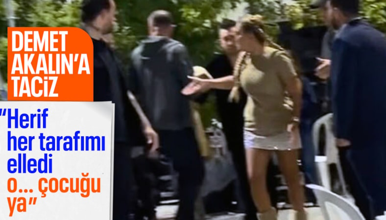 Tacize uğradı