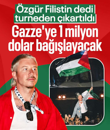 'Özgür Filistin' dedi, Ed Sheeran'ın turnesinden çıkartıldı: Macklemore Gazze'ye 1 milyon dolar bağışlayacak