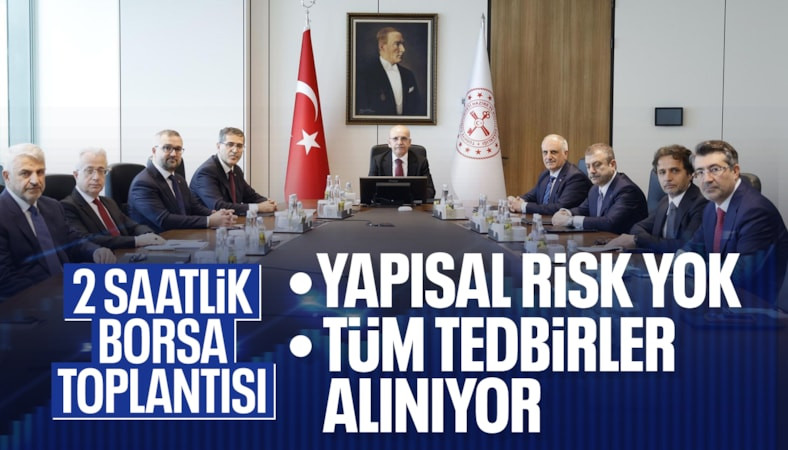Piyasalardaki hareketlilik sonrası Finansal İstikrar Komitesi toplandı: Risk yok