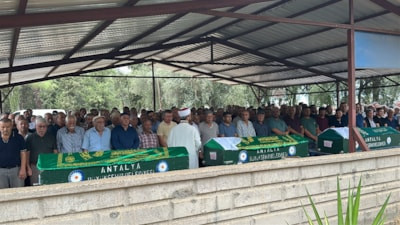 Antalya'da aile faciasında gözyaşları sel oldu