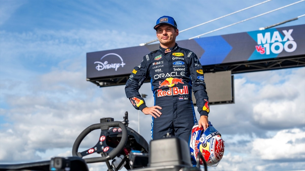 Max Verstappen, 14 turda 100 amatör karting sürücüsünü geride bıraktı