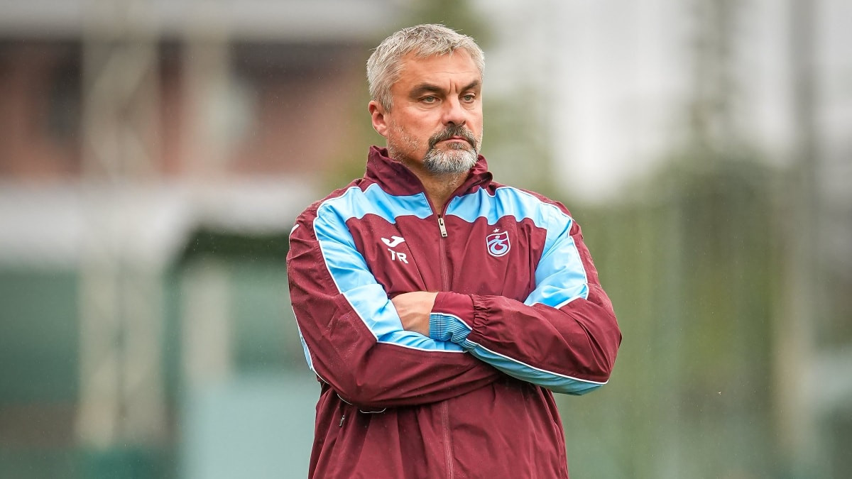 Thomas Reis, Trabzonspor'da ilk idmanına çıktı