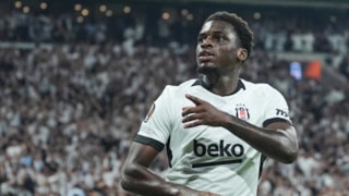 Beşiktaş’ta Ernest Poku ilk golünü kaydetti
