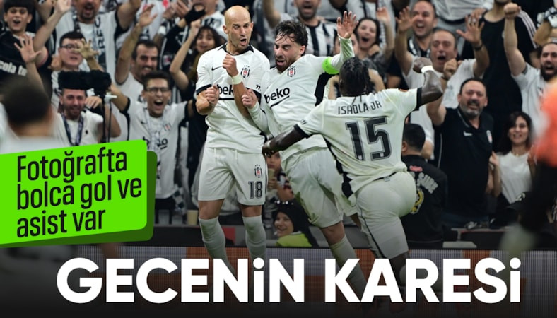 Beşiktaş'a galibiyeti getiren yıldızların gol sevinci dikkat çekti