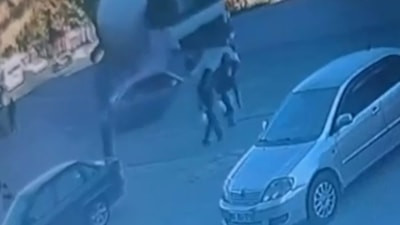 Ankara'da otomobile beton mikseri çarptı: 5 yaralı