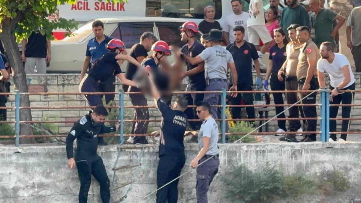 Adana'da sulama kanalına düşen genç hayatını kaybetti