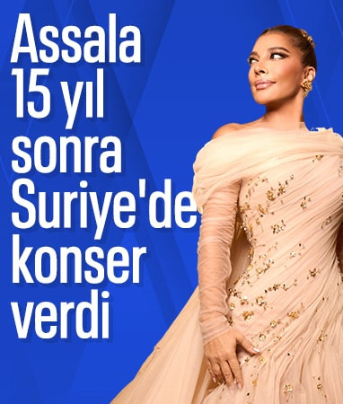 Suriye'nin simge sesi: Assala, 15 yıl sonra ülkesinde konser verdi