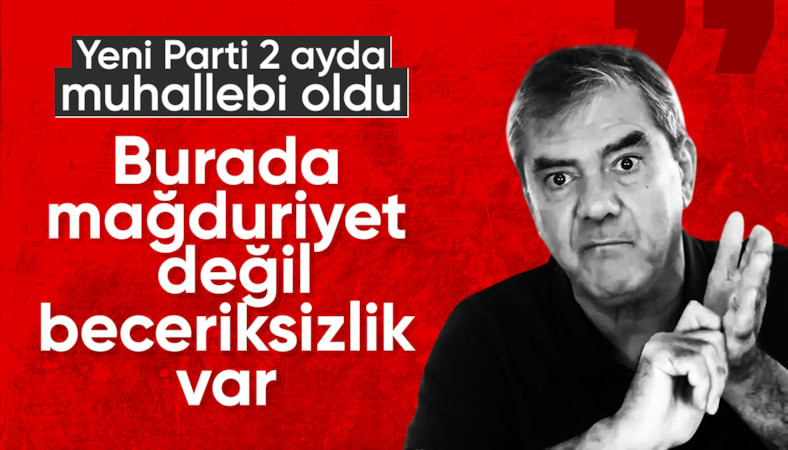 Yılmaz Özdil: Yeni Parti iki ayda muhallebi oldu