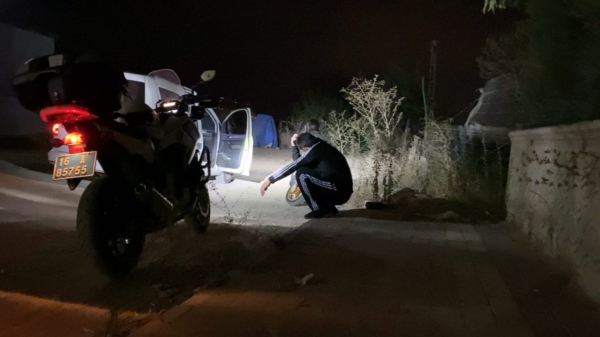 Bursa'da ehliyetsiz motosiklet sürücüsüne 205 bin TL ceza