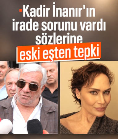 'Kadir İnanır'ın irade sorunu vardı' demişti: Levent İnanır'a eski eşinden tepki