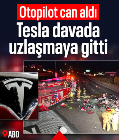 Tesla, ABD'deki ölümlü otopilot kazası davasında uzlaşmaya gitti
