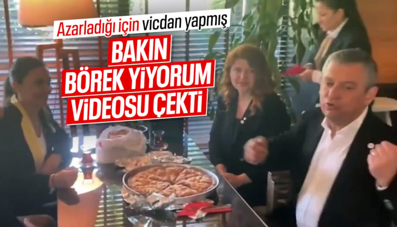 Özgür Özel, börek ikramını reddettiği kadın ile bir araya geldi