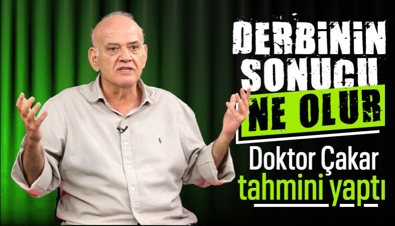 Ahmet Çakar, Ensonhaber ekranlarında derbi tahminini yaptı