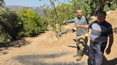 Tire'de mahallelinin yol isyanı: Can güvenliğimiz yok