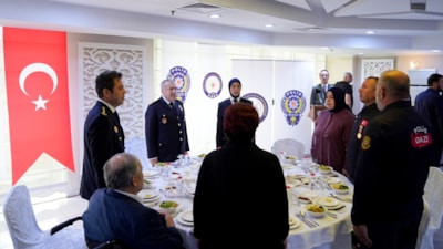 Emniyet Genel Müdürlüğünde Gaziler Günü programı