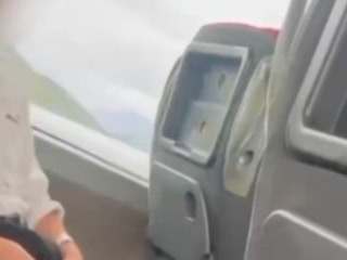 Şehirlerarası otobüste skandal görüntüler: Muavinin müstehcen hareketleri kamerada