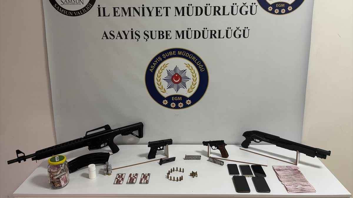 Samsun'da 15'dan fazla hapis cezasıyla aranan hükümlü yakalandı