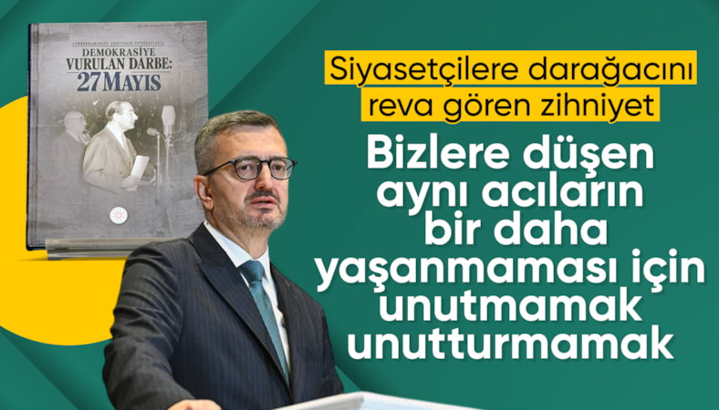 Burhanettin Duran: Siyasetçilere darağacını reva gören zihniyet, milli iradeyi hedef almış zihniyettir